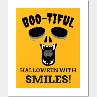 Halloween with smiles Posters and Art